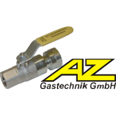 Кран шаровой из латуни AZ Gastechnik K84