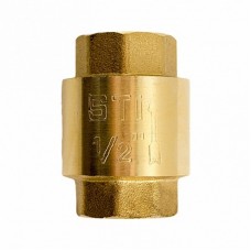 Клапан обратный пружинный STI 15 (латунное уплотнение) Клапан обратный пружинный STI 15 (латунное уплотнение)