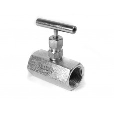 Клапан запорный игольчатый 15лс54бк DN25 PN160 (муфтовый) Клапан запорный игольчатый 15лс54бк DN25 PN160 (муфтовый)