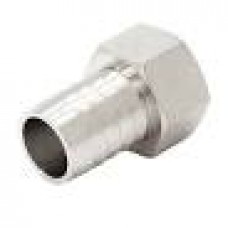 Штуцер 1/2" x 12 с ВР никелированный Штуцер 1/2" x 12 с ВР никелированный