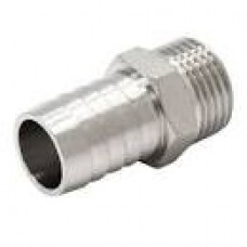 Штуцер 1/2" x 12 с НР никелированный Штуцер 1/2" x 12 с НР никелированный