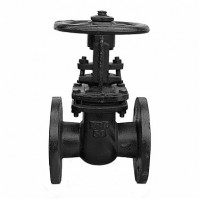 Задвижка чугунная параллельная фланцевая 30ч6бр 100