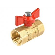 Кран шаровой DN-15 ПРАКТИК 130 ВхВ бабочка ГАЛЛОП Кран шаровой DN-15 ПРАКТИК 130 ВхВ бабочка ГАЛЛОП